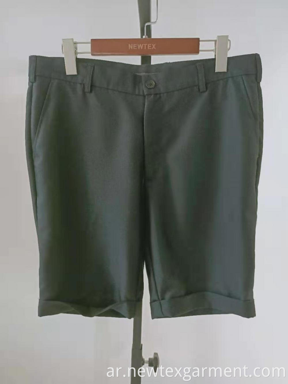 solid grey mens shorts